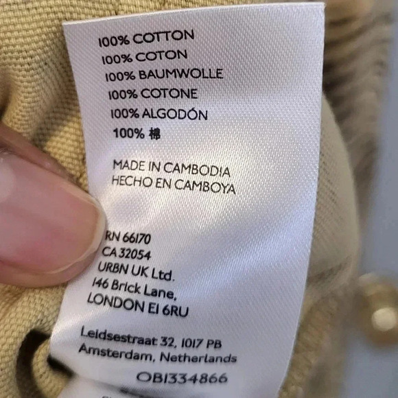 Pilcro Anthropologie Zebra Animal Print Lightweight Cotton Button Up Jacket(M) - Picture 10 of 11